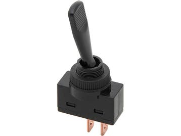 SCHAKELAAR - ‘ON/OFF’ - 12V 20A - ZWART - 2 polig, Ophalen of Verzenden, Nieuw, Schakelaar