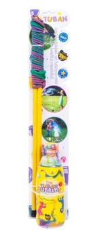 Tuban Mega bellenblaas toverstok - vorm lach + 400 ml vlo..., Verzenden, Nieuw, Knutselen