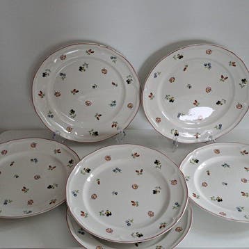 Villeroy & Boch - Bord (6) - Petite Fleur - Vitro-Porzellan