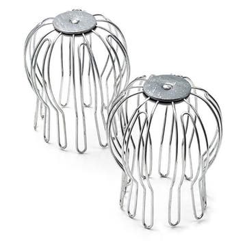 Bladvanger | Nature | Ø 10 cm (2 stuks, Verzinkt staal), Verzenden, Nieuw