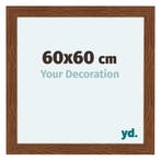Fotolijst 60x60 cm - Eiken Rustiek - MDF - Como, Huis en Inrichting, Woonaccessoires | Lijsten, Verzenden, Nieuw