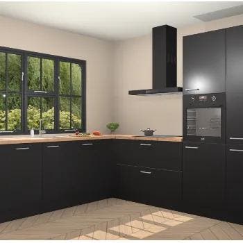 Zwarte keuken Singapore 125374, Verzenden, Nieuw
