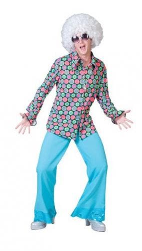 Disco overhemd voor heren - Jaren 70 disco kleding, Ophalen of Verzenden, Nieuw