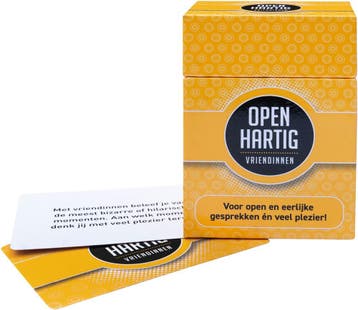 Openhartig - Vriendinnen | Open Up! - Gespreksstarters, Hobby en Vrije tijd, Verzenden, Nieuw