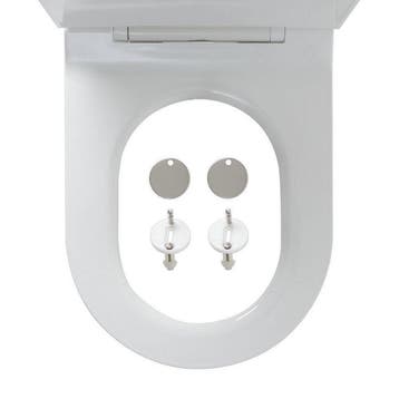 Tiger Veiros - WC bril D-vorm - Toiletbril met deksel, Verzenden, Nieuw