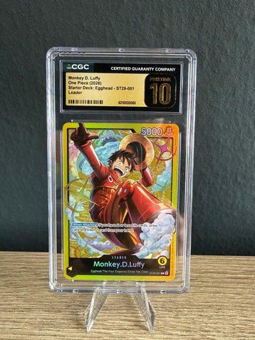 Bandai - 1 Graded card - One Piece - Monkey D. Luffy, Nieuw