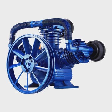 10PK 3-Cilinder Oliegesmeerde Compressor Pompkop - 90PSI, V-, Verzenden, Nieuw