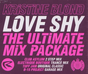 cd - Kristine Blond - Love Shy (The Ultimate Mix Package), Verzenden, Zo goed als nieuw