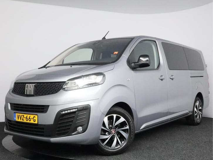 Fiat Scudo 2.0 MultiJet 145 L3 DC, Auto's, Bestelauto's, Lease, Overige kleuren, Handgeschakeld, Zilver of Grijs, Fiat, Financial lease