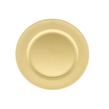 Onderbord Rond Goud 33 cm, Ophalen of Verzenden, Nieuw