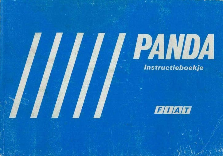 1985 Fiat Panda Instructieboekje Nederlands, Auto diversen, Handleidingen en Instructieboekjes, Verzenden