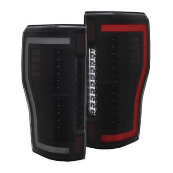 ANZO 2017+ Ford F-250 LED Taillights - Black/Smoke, Auto-onderdelen, Ophalen of Verzenden, Nieuw