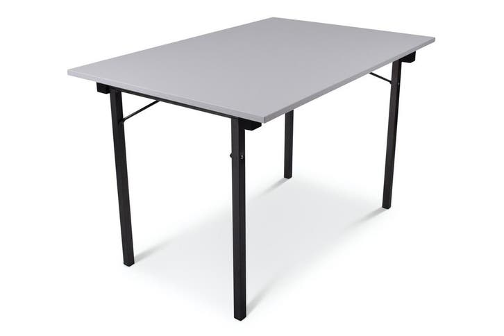 Inklapbare tafel recht | 120x80 | U-frame, Huis en Inrichting, Tafels | Bijzettafels, Nieuw, Kunststof, Ophalen of Verzenden