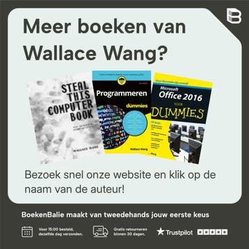 Programmeren voor dummies 9789045355450 Wallace Wang, Verzenden, Gelezen, Wallace Wang