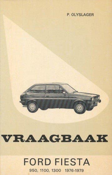 Vraagbaak ford fiesta 950 1100 1300 - Organisation, Verzenden, Gelezen