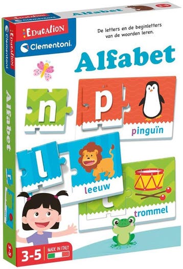 Leerspel - Alfabet | Clementoni - Educatieve spellen, Kinderen en Baby's, Speelgoed | Educatief en Creatief, Verzenden, Nieuw