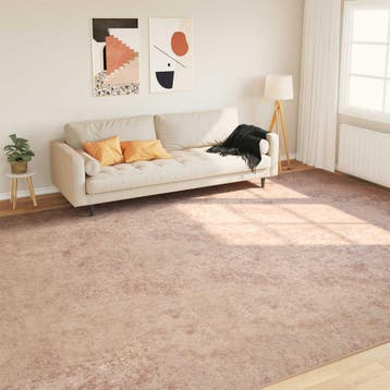 vidaXL Vloerkleedloper MARSA Zand 300 x 400 cm Polyester en, Verzenden, Nieuw, Geel