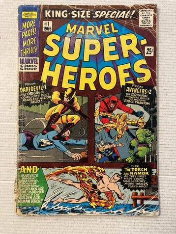 Marvel Super Heroes (1966) # 1 Silver Age Gem! Rare, Boeken, Strips | Comics, Nieuw