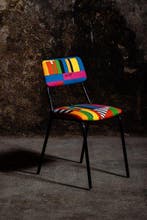 GpuntoStudio - Stoel - Textiel - Ken Scott stof, Antiek en Kunst