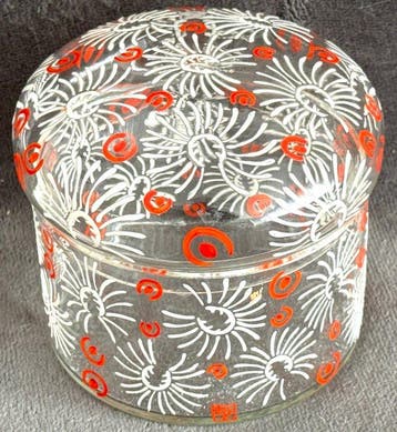 Ida Paulin (1880 - 1955) signiert - Kan - Glas - Art Deco