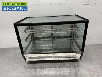 HCB Luxe koelvitrine Gebaksvitrine 160 liter 230V Horeca, Ophalen of Verzenden, Nieuw in verpakking