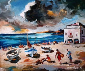Antonio Blas Blasco (XX) - Marina Port de la Selva