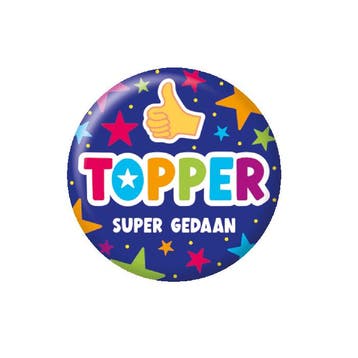 Button Topper, Verzenden, Nieuw, Feestartikel