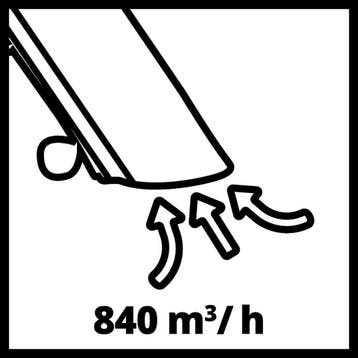 Einhell Elektrische Bladblazer/-zuiger GC-EL 3000 E - 3000 W, Ophalen of Verzenden, Zo goed als nieuw