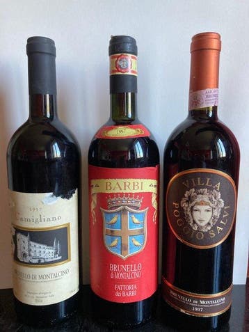 1997 Barbi, 1997 Villa Poggio Salvi & 1997 Camigliano -, Nieuw