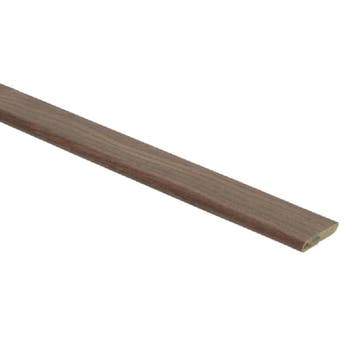 Afwerkl. met plakstrip vintage eiken donkervernist, Overige materialen, Verzenden, 50 tot 150 cm, Overige typen