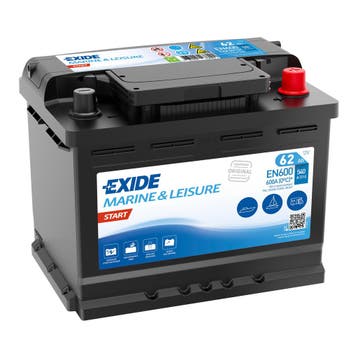Exide Start accu | EN600 | 12V 62Ah, Caravans en Kamperen, Ophalen of Verzenden, Nieuw