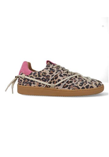 DWRS Poona Studs Leopard B11928-02-8628 Beige / Roze-42, Verzenden, Nieuw, Beige