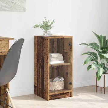 vidaXL Dressoir Oud hout 35 x 37 x 76 cm Bewerkt hout, Verzenden, Nieuw, Overige houtsoorten, Minder dan 50 cm
