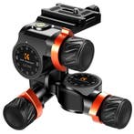 K&F 3-Way Tripod Head, Ophalen of Verzenden, Nieuw