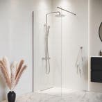 Douchewand Florida 80 x 200 cm Chroom – Inloopdouche 8 mm, Verzenden, Nieuw, Douche
