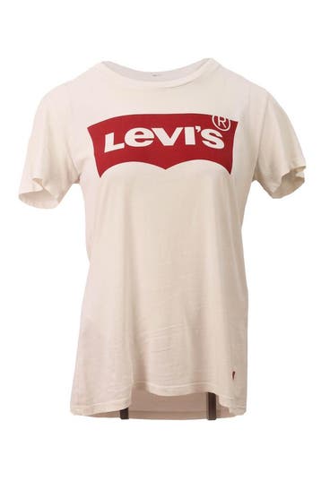 Levis T-shirt in maat XS Wit, Kleding | Dames, Levi's, Verzenden, Zo goed als nieuw, Wit