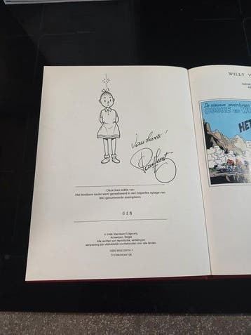 Suske en Wiske - Het Kostbare Kader - Luxe linnen HC -, Boeken, Nieuw