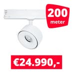 *TIP* LED Railverlichting Ultimo Wit 200 spots + 200M rails, Ophalen of Verzenden