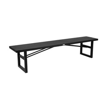 *WOONWINKEL* Lavis Alure Aluminium Eetkamerbank 200 Zwart, Tuin en Terras, Tuinsets en Loungesets, Verzenden, Nieuw