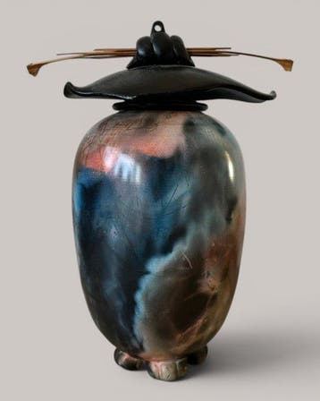 Geoff Searle Studio Pottery - Geoff Searle - Vaas -