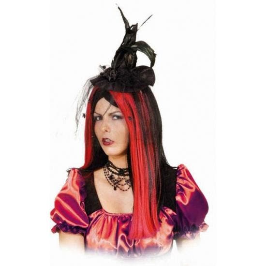 Mini heksenhoedje zwarte aan haarband - Heksen hoeden, Hobby en Vrije tijd, Feestartikelen, Verzenden