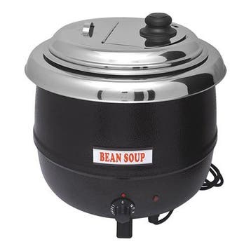 Soepketel met RVS stalen binnen pan 13L | 600W | Ø40x42(h)cm, Verzenden, Nieuw in verpakking