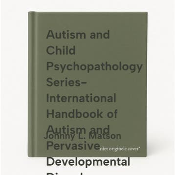 Autism and Child Psychopathology Series- International, Verzenden, Gelezen, Johnny L. Matson