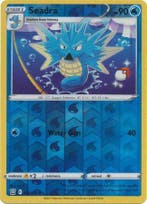 Seadra 032/163 reverse holo Battle Styles, Hobby en Vrije tijd, Verzamelkaartspellen | Pokémon, Ophalen of Verzenden, Nieuw, Losse kaart