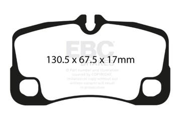 EBC 09-12 Porsche 911 (997) (Cast Iron Rotor only) 3.6, Ophalen of Verzenden, Nieuw