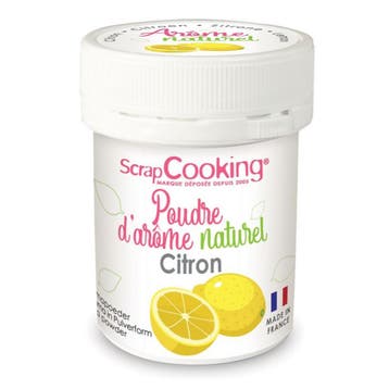 ScrapCooking Natuurlijke Smaakpoeder Citroen 15g, Verzenden, Nieuw