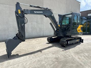 Veiling: Midigraafmachine Volvo EC55D Diesel 2017, Ophalen, Graafmachine