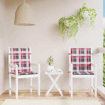 vidaXL Tuinstoelkussens 2 st 100x50x3 cm oxford stof, Verzenden, Nieuw