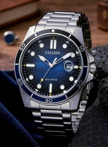 Citizen - Sport Marine 1760 - Eco Drive - 10 ATM - Zonder, Nieuw