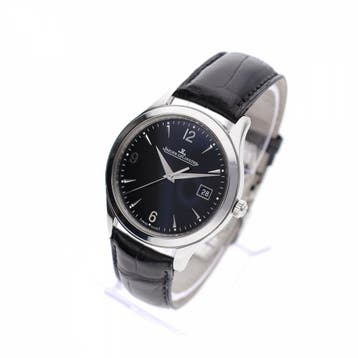 Jaeger-LeCoultre Master Control Date Q1548470; Automatisc..., Overige merken, Leer, Polshorloge, Ophalen of Verzenden